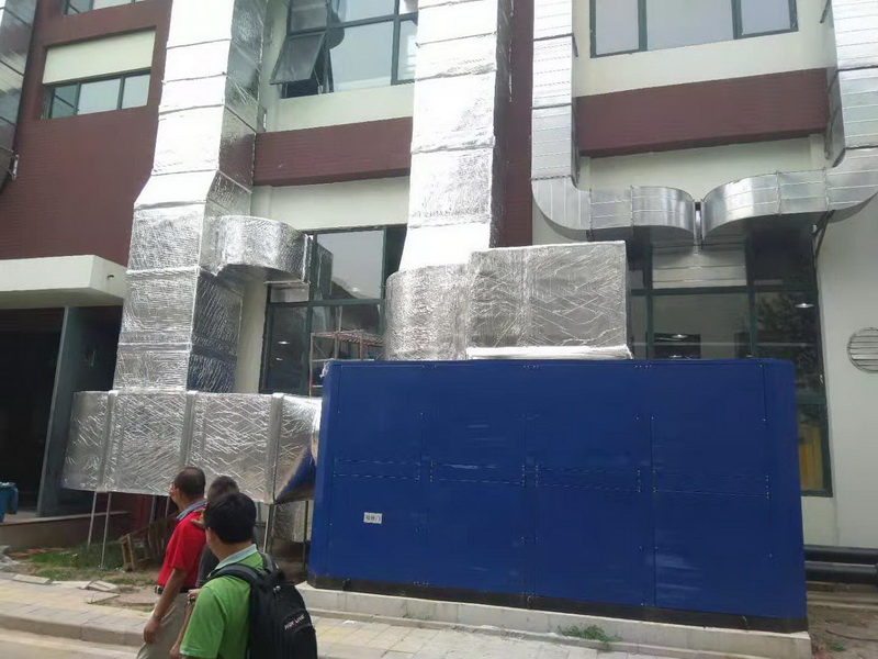 NAISIDA奈斯達團隊為北京汽車學院校區恒溫控濕項目服務