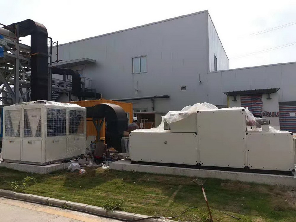 NAISIDA奈斯達團隊為惠州大亞灣化工區東進世美肯電子材料轉輪除濕項目服務